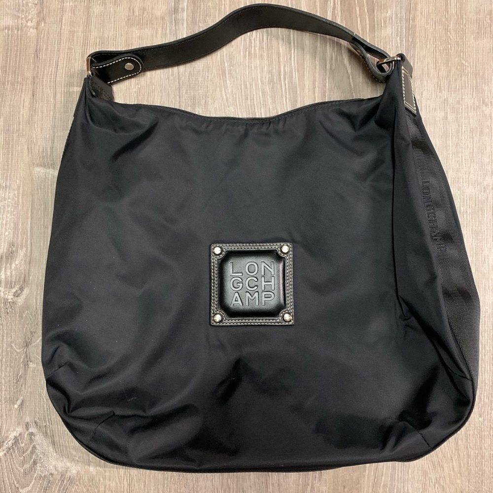 Longchamp Logo Nylon Hobo bag